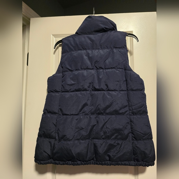 Navy Puffer Vest - Picture 3 of 3